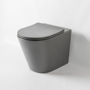 Inodoro Corto Buet Matte Dark Grey