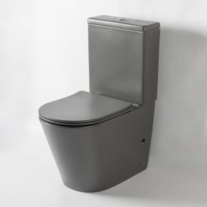 Inodoro Largo Buet Matte Dark Grey